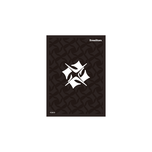 オフィシャルスリーブ vol.5『Xross Stars ロゴ ブラック』