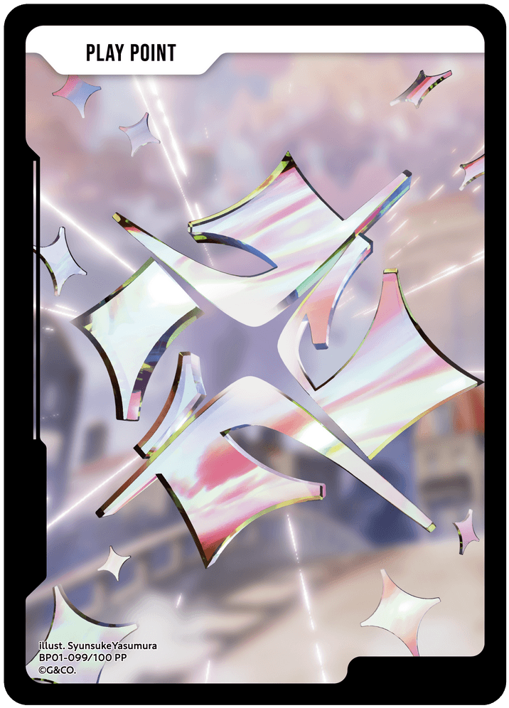 クロスタ pp カード 5枚セット　Xross Stars Play Party クロスタ】PLAY POINT（Xross Stars Play Party 2025）【P】PR-019 - C
