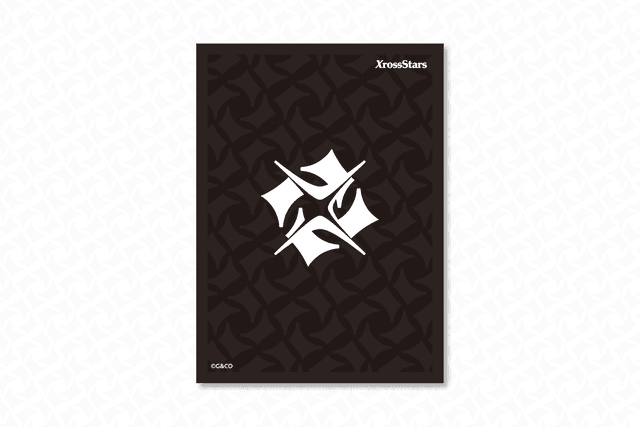 オフィシャルスリーブ vol.5『Xross Stars ロゴ ブラック』